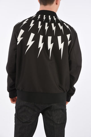Slim Fit Reversible Bomber