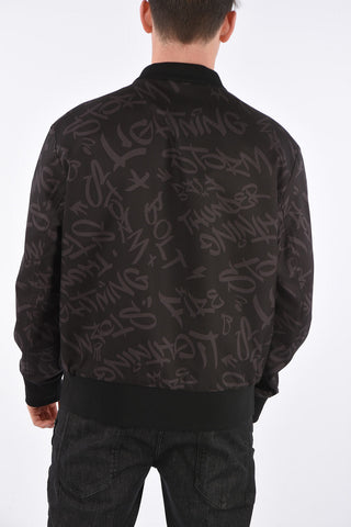 Slim Fit Reversible Bomber