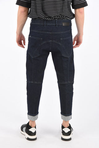 17cm cuffed hem Baggy Motocross Jeans
