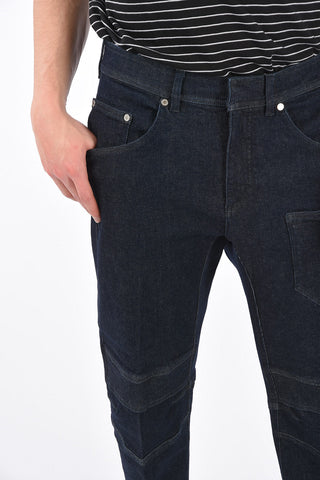 17cm cuffed hem Baggy Motocross Jeans