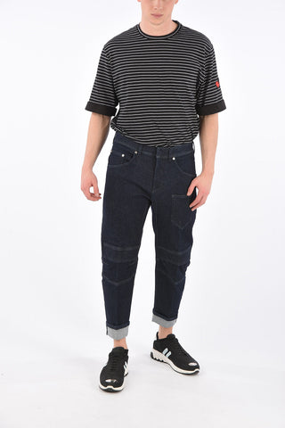 17cm cuffed hem Baggy Motocross Jeans