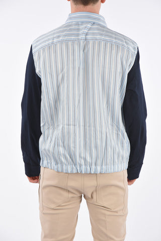 Camicia a Righe con Taschini