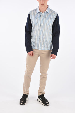Camicia a Righe con Taschini