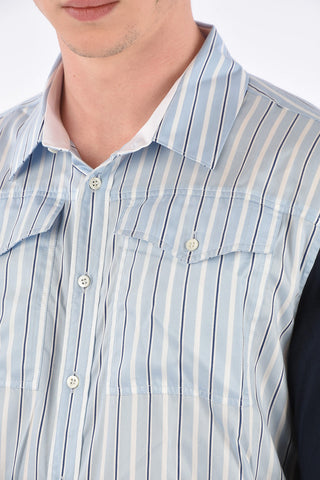 Camicia a Righe con Taschini
