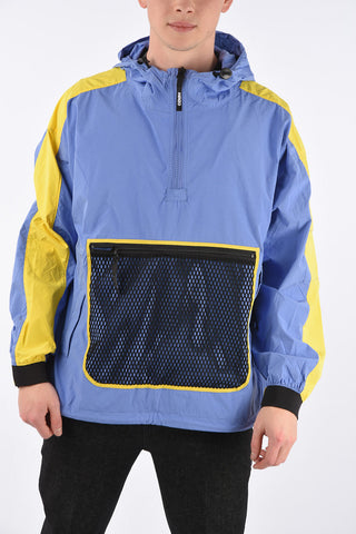 Utility Anorak Jacket with Mesh Pocket