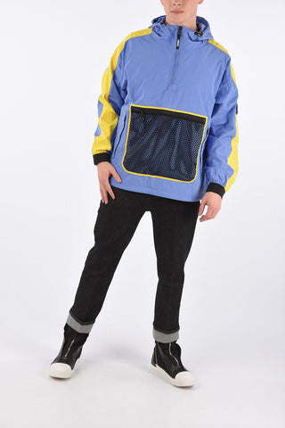Utility Anorak Jacket with Mesh Pocket