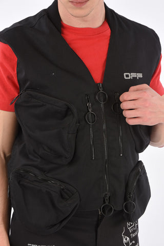 Gilet Tactical con Chiusura Zip