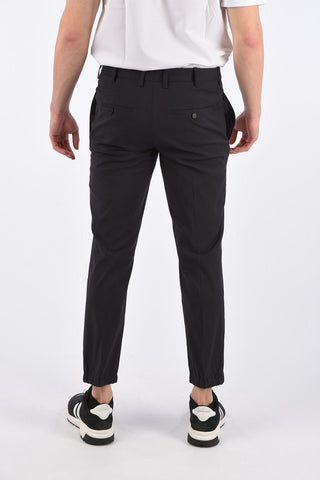 Slim Fit Belt Loops Trousers