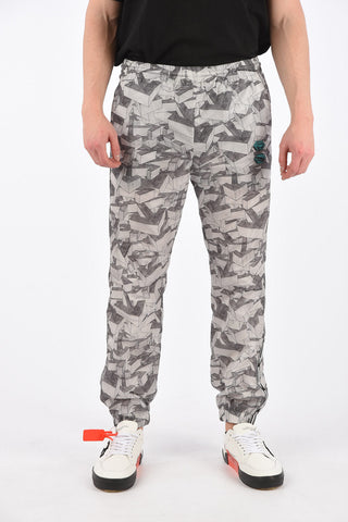 Pantalone Track ARROWS PATTERN Piping con Elastico in Vita