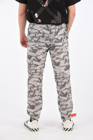 Pantalone Track ARROWS PATTERN Piping con Elastico in Vita