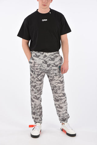 Pantalone Track ARROWS PATTERN Piping con Elastico in Vita