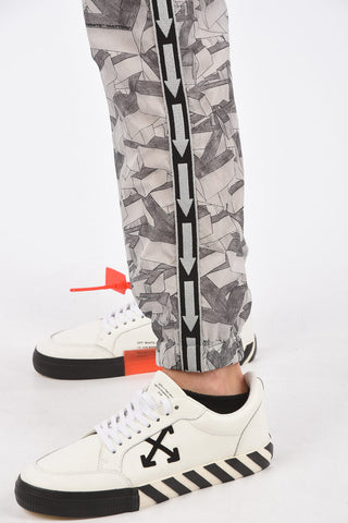 Pantalone Track ARROWS PATTERN Piping con Elastico in Vita