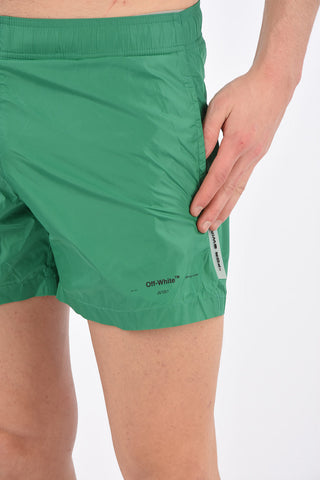 Drawstring SEASONAL Boxer Swim shorts