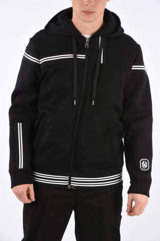 Slim Fit Sweatshirt With Zip Closure