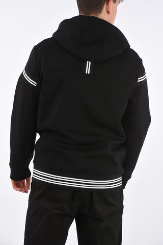 Slim Fit Sweatshirt With Zip Closure