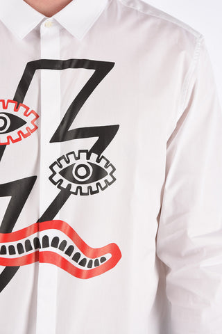 Printed Popeline Shirt
