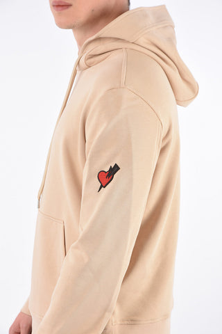 Felpa Hoodie con Maxi Tasca a Toppa