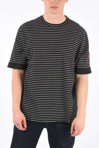 T-shirt a Righe Easy Fit
