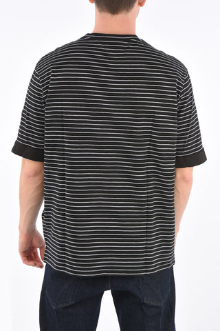T-shirt a Righe Easy Fit