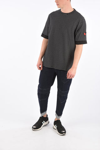 T-shirt a Righe Easy Fit