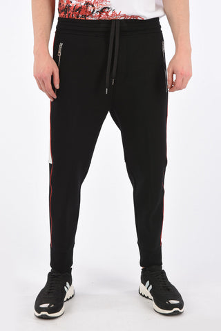 Neoprene Skinny Fit Pants with Side Bands