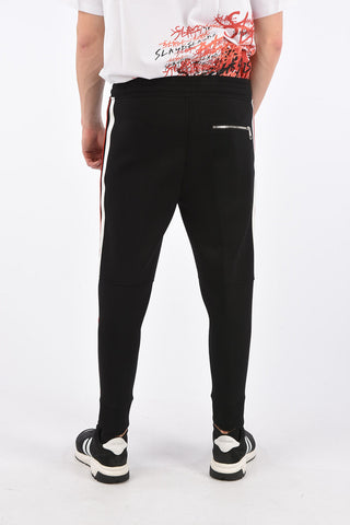 Neoprene Skinny Fit Pants with Side Bands