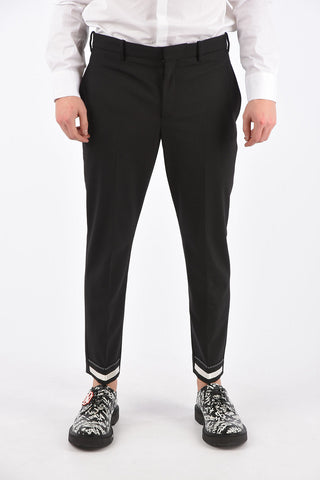Pantalone Tuxedo Slim Fit con Passanti