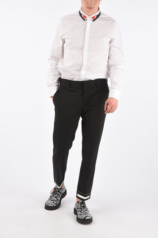 Pantalone Tuxedo Slim Fit con Passanti