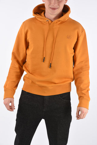 MCQ Felpa Hoodie con Dettaglio Ricamato