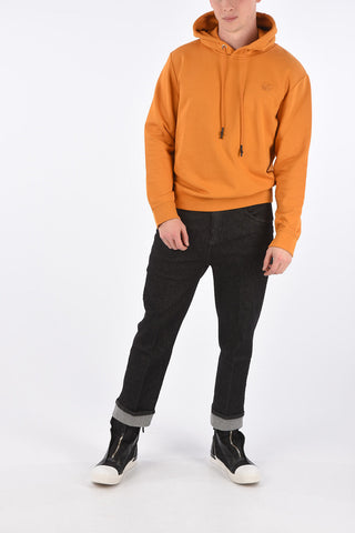 MCQ Felpa Hoodie con Dettaglio Ricamato