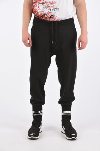 Pantalone Slouch Fit con Elastico in Vita
