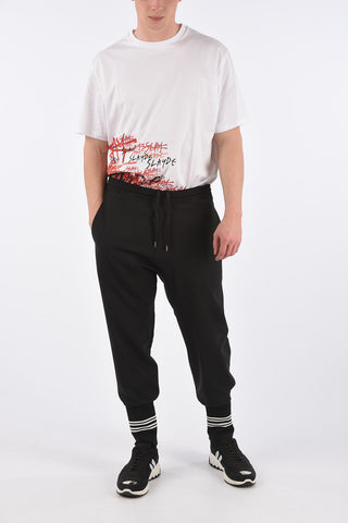 Pantalone Slouch Fit con Elastico in Vita