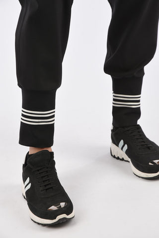 Pantalone Slouch Fit con Elastico in Vita
