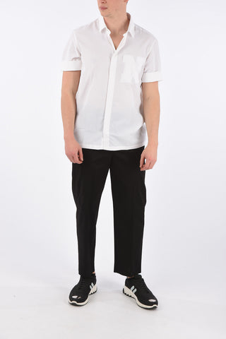 Short Sleeve Popeline Shirt