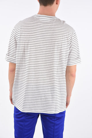 T-Shirt a Righe Easy Fit