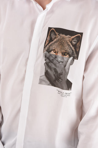 Slim Fit WOLF MAN Shirt