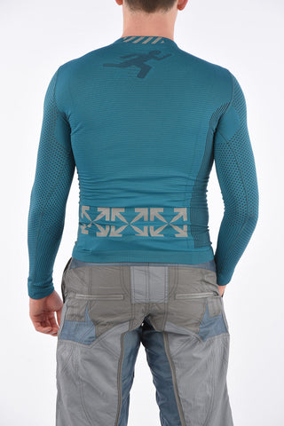 Top SEAMLESS Running Manica Lunga