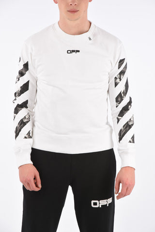 Slim Fit CARAVAGGIO SQUARE Crew-Neck Sweatshirt