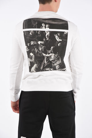 Slim Fit CARAVAGGIO SQUARE Crew-Neck Sweatshirt