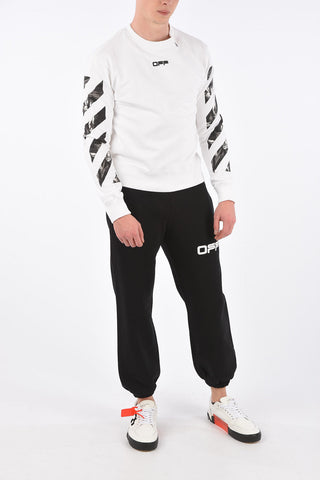 Slim Fit CARAVAGGIO SQUARE Crew-Neck Sweatshirt