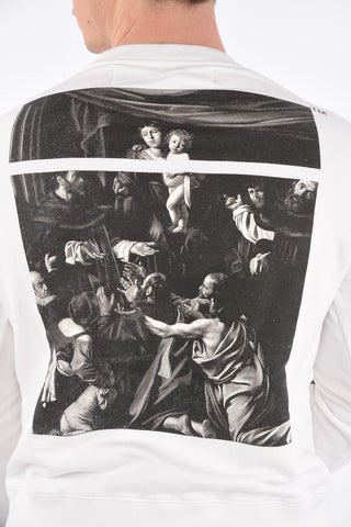 Slim Fit CARAVAGGIO SQUARE Crew-Neck Sweatshirt