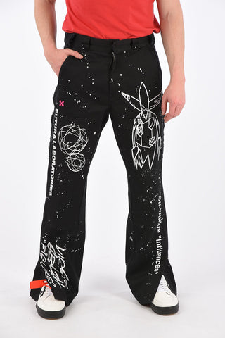 21cm Ankle Split FUTURA ALIEN CARPENTER Jeans
