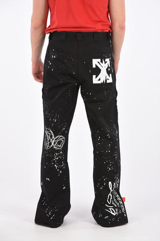 21cm Ankle Split FUTURA ALIEN CARPENTER Jeans