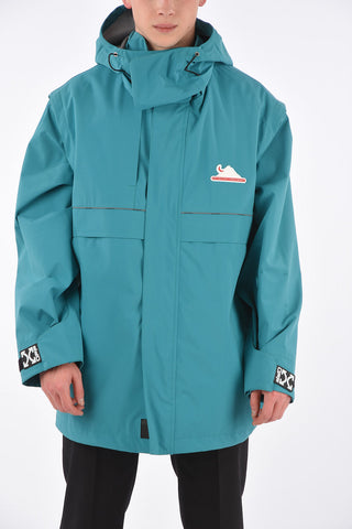 Hooded SHELLTechnical Jacket