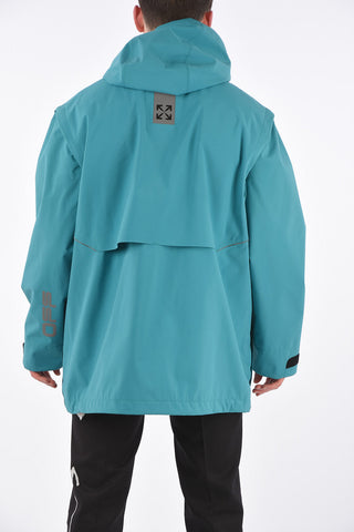 Hooded SHELLTechnical Jacket