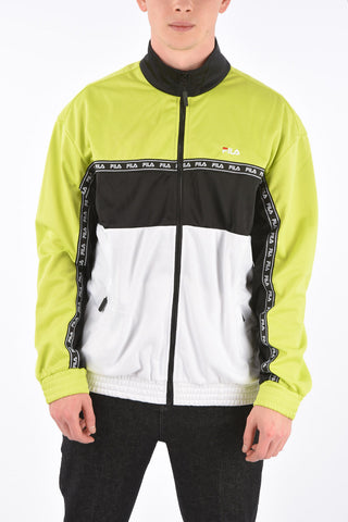 Felpa Fluo con Chiusura Zip