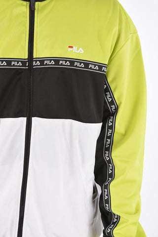 Felpa Fluo con Chiusura Zip