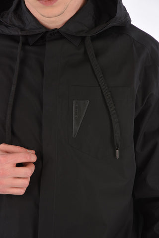 Cotton Shirt with Hood