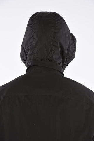 Cotton Shirt with Hood