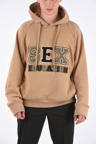 Felpa Hoodie SEX EDUCATION Easy Fit con Maxi Tasca